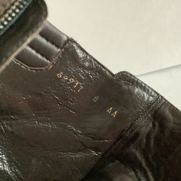 Stuart Weitzman Boots Womens 8 AA Brown Leather Witch Cosplay Steampunk NWOB - Picture 7 of 9